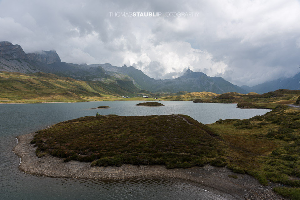 Dicke Wolken über der Tannalp