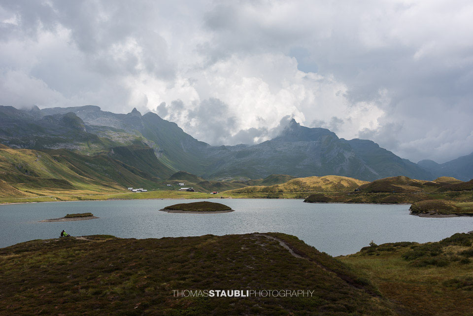 Dicke Wolken über der Tannalp