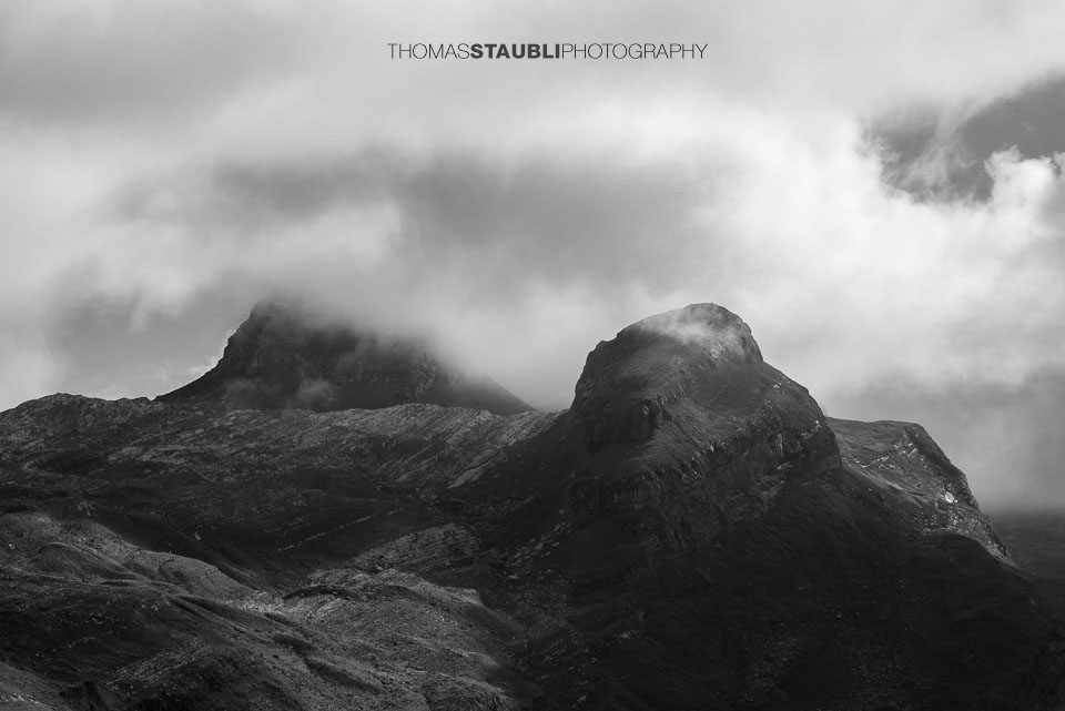 dicke Wolken über dem Graustock und Gwärtler