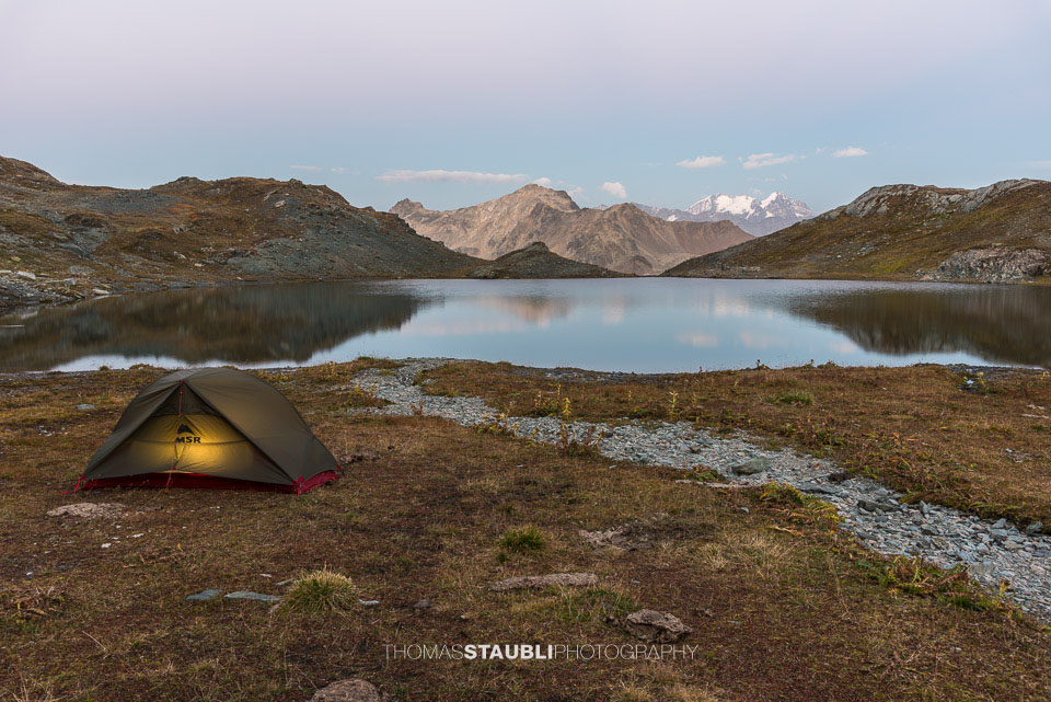 Abendstimmung am Leg Curegia