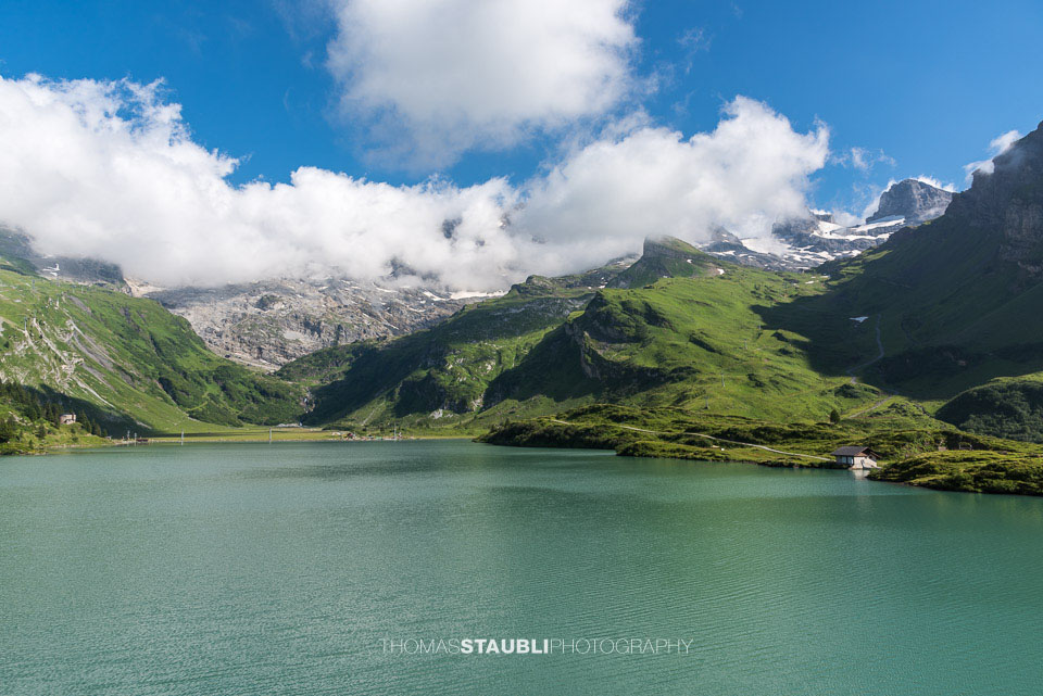 Wolkenband über dem Titlismassiv