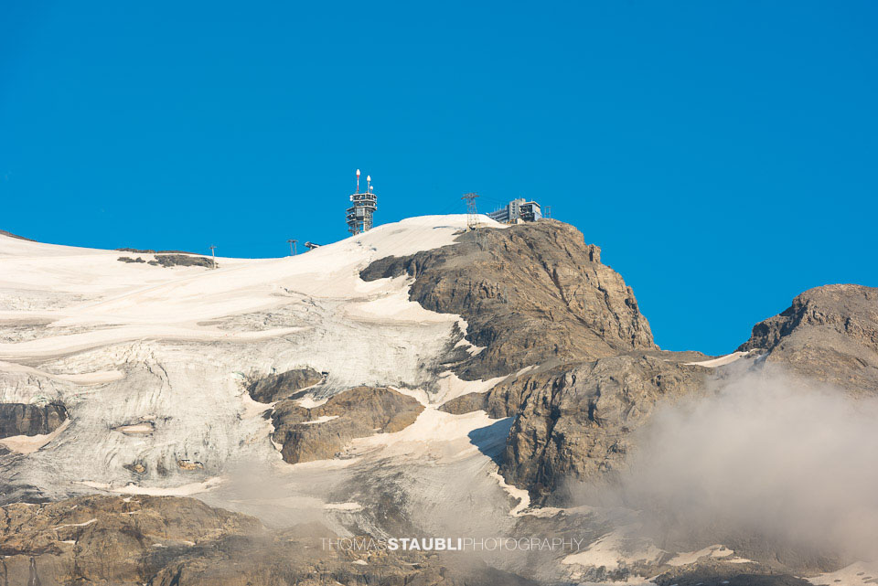 Bergstation Klein Titlis mit Sendeturm