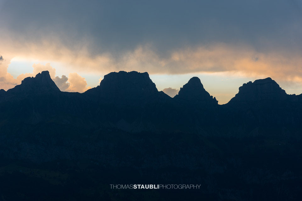 Gewitterstimmung über den Churfirsten