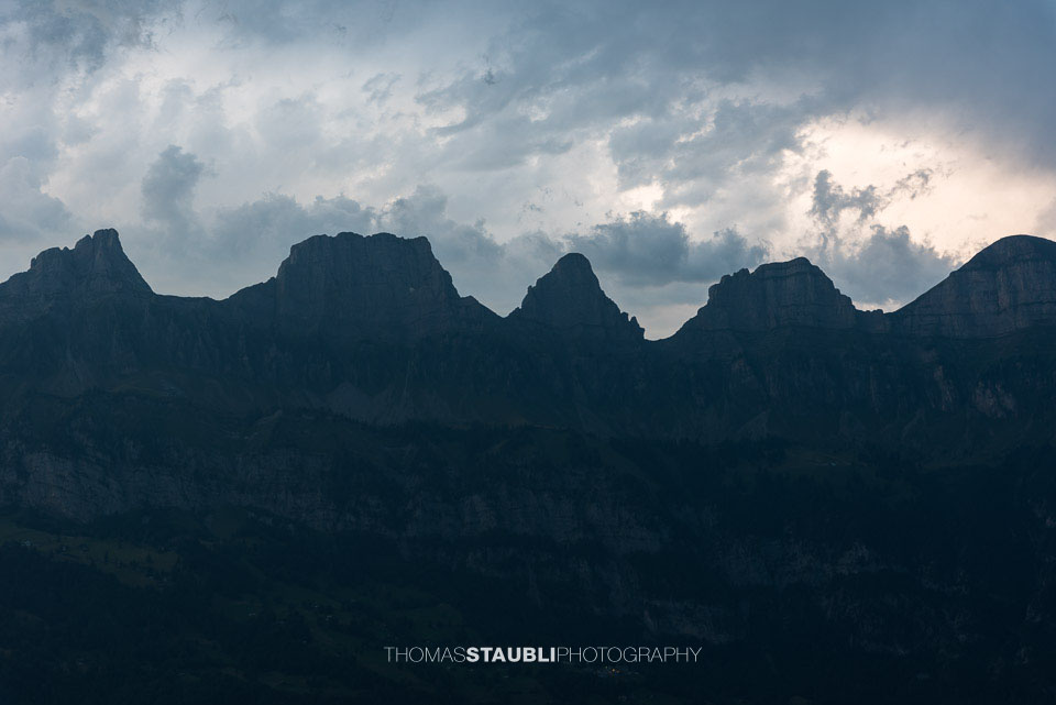 Gewitterstimmung über den Churfirsten