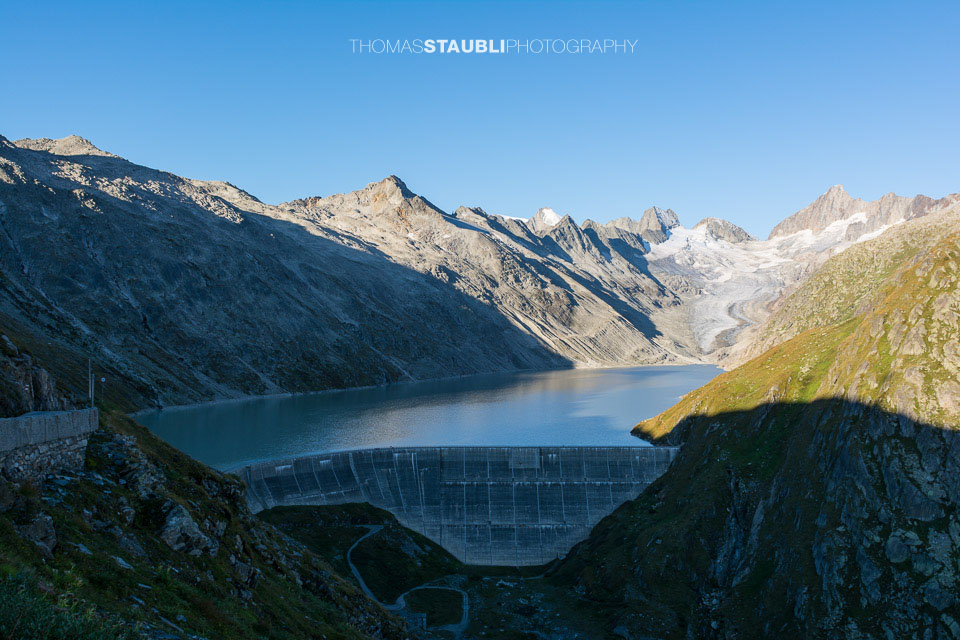 Oberaarsee mit Oberaargletscher