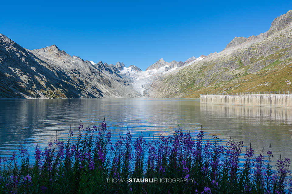 Oberaarsee mit Oberaargletscher