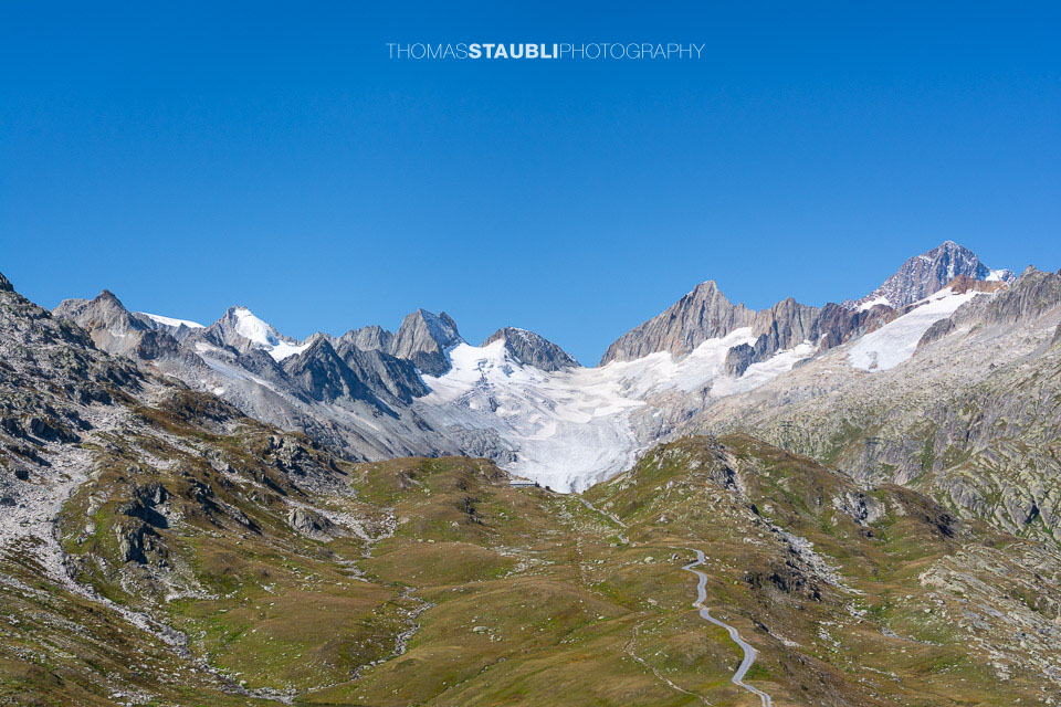 Blick zum Oberaargletscher