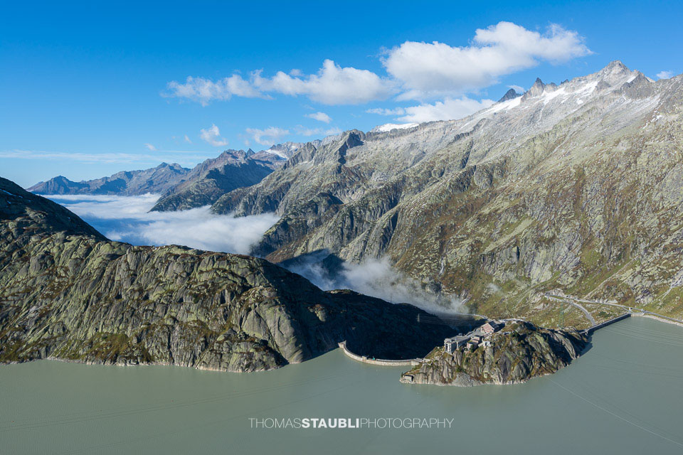 Nebelmeer über dem Haslital