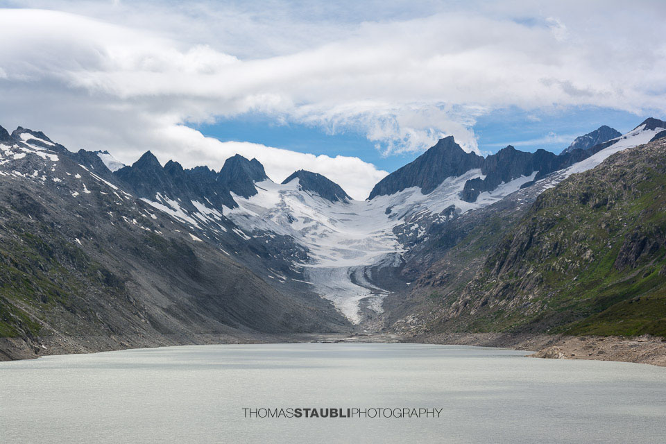 Oberaarsee und Oberaargletscher 2017