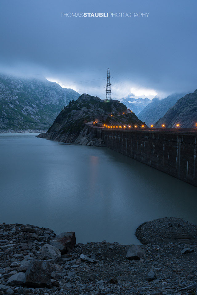 Strasse zum Grimsel Hospiz