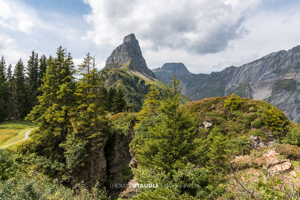 Seeblengrat mit Blick zu den Eggstöcken