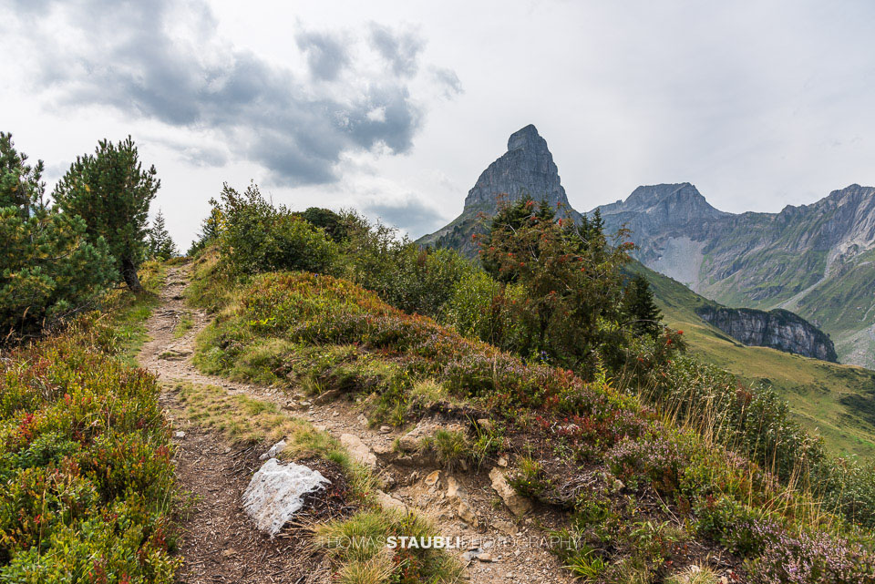 Blick vom Chnügrat Richtung Eggstöcke