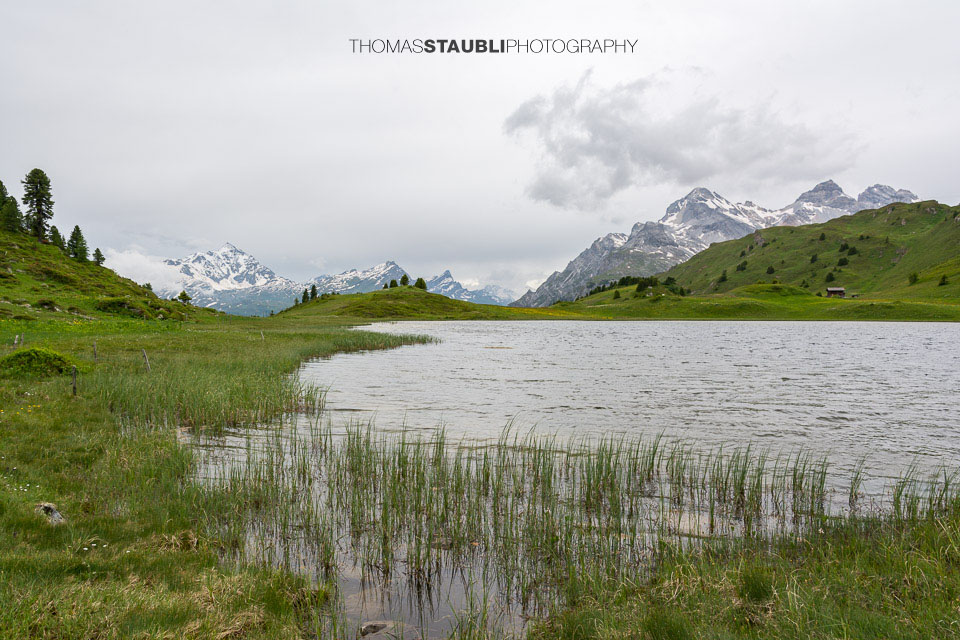 Trübes Wetter am Lai da Vons