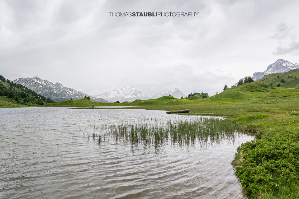 Trübes Wetter am Lai da Vons