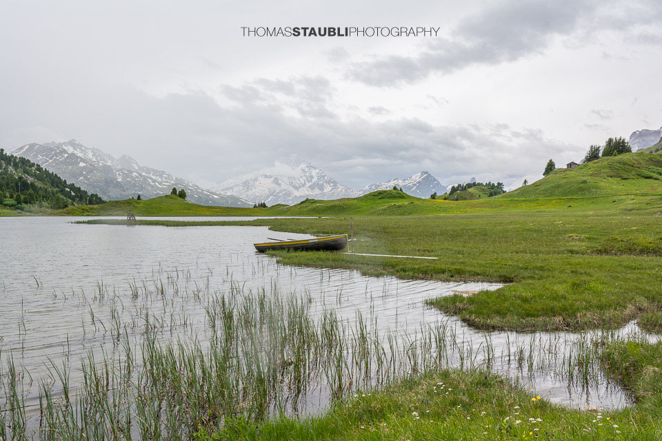 Trübes Wetter am Lai da Vons