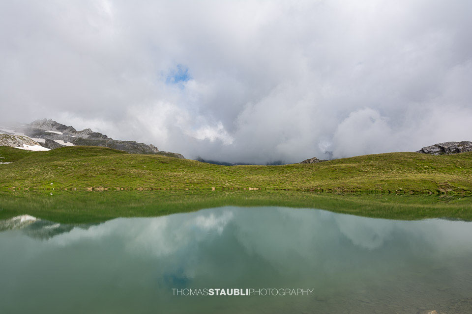 Trübes Wetter am Lai da Calandari
