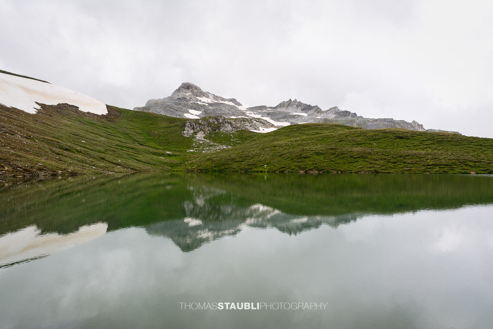 Trübes Wetter am Lai da Calandari