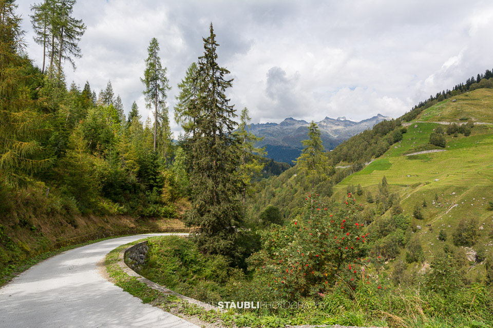 auf dem Weg zur Medelserhütte