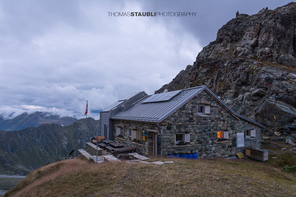Abenddämmerung auf der Camona da Medel