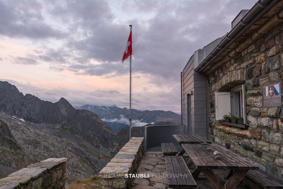 Morgendämmerung auf der Camona da Medel
