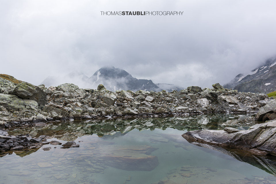 Wolken über dem Val Lavaz