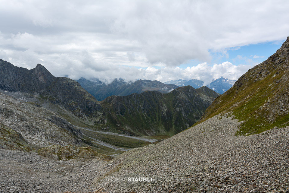 Blick von der Medelserhütte
