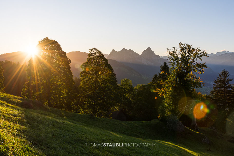 Blick vom Wildspitz Richtung Mythen