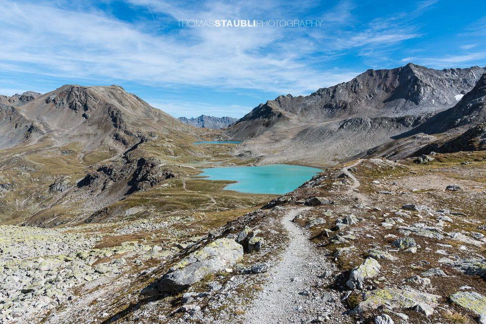 türkis leuchtende Jöriseen