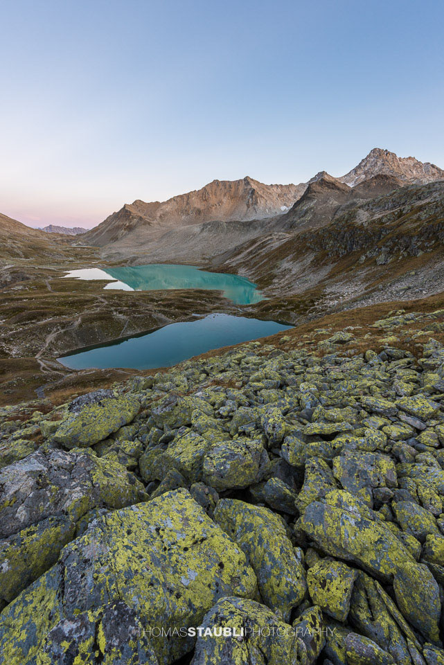 Abenddämmerung bei den Jöriseen