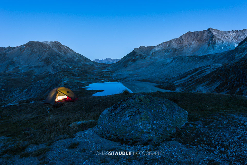 Abenddämmerung bei den Jöriseen