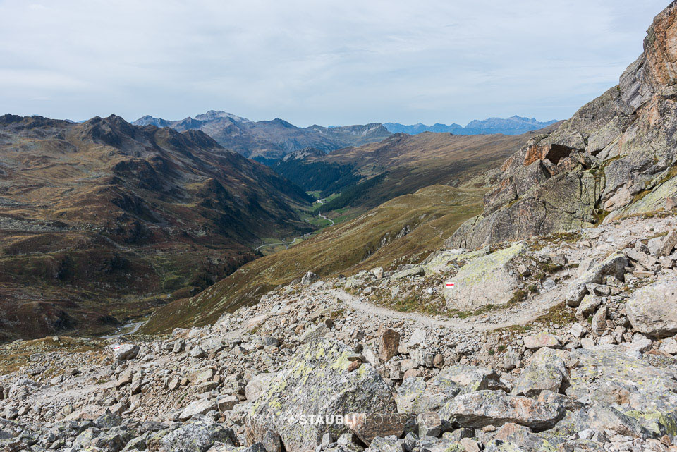 Blick ins Flüelatal