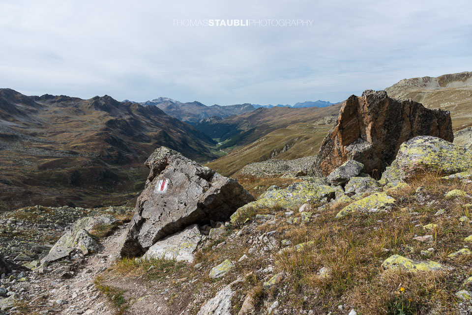 Blick ins Flüelatal