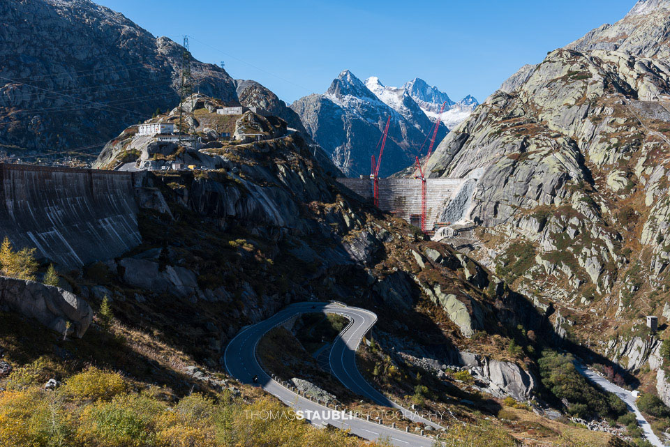 Ersatz Staumauer Spitallamm an der Grimsel