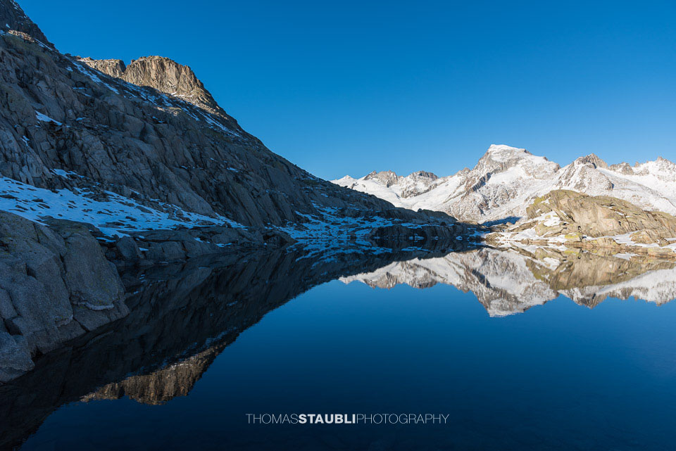 Spiegelung am Grätlisee
