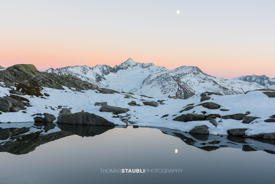 Blick vom Grätlisee Richtung Gross Muttenhorn