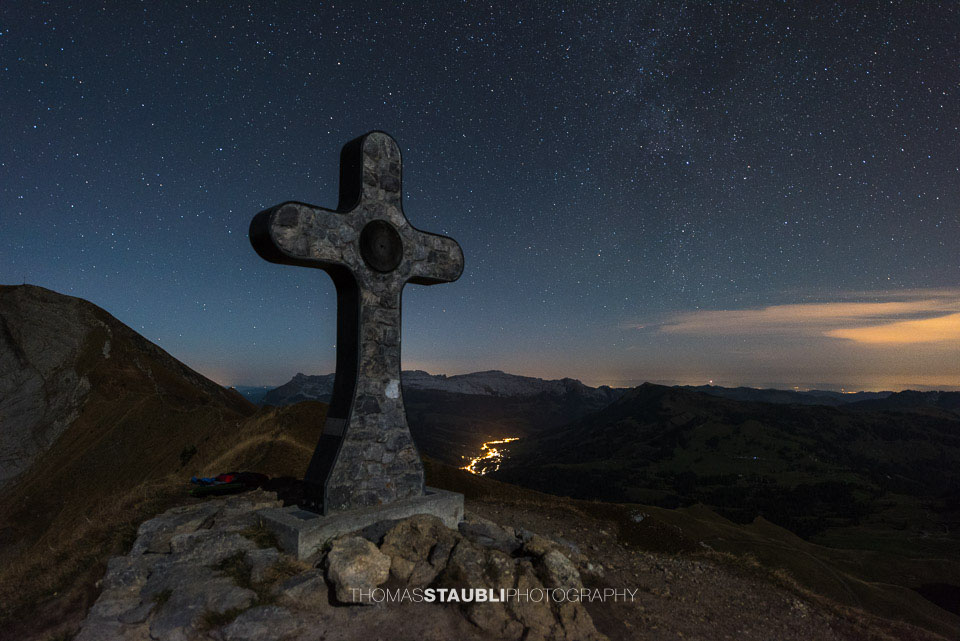 Sternennacht auf dem Mändli