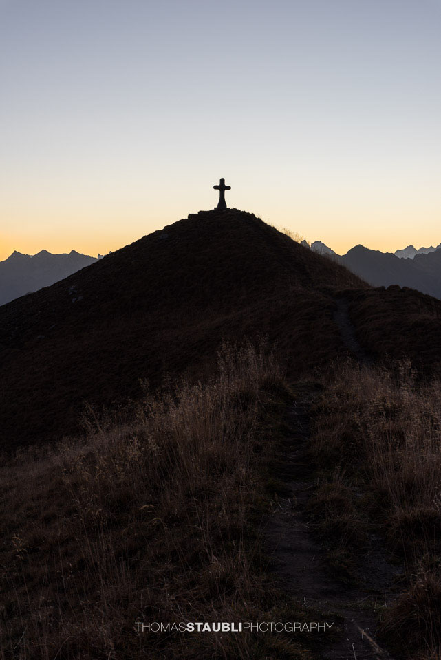 Sonnenaufgang über der Zentralschweiz