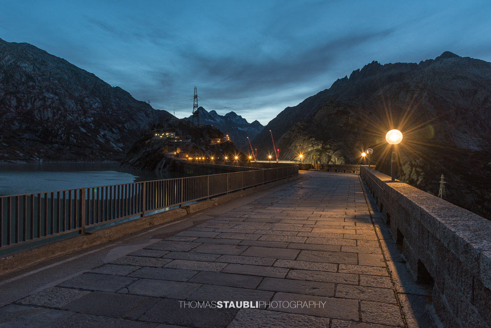 Ersatz Staumauer Spitallamm an der Grimsel