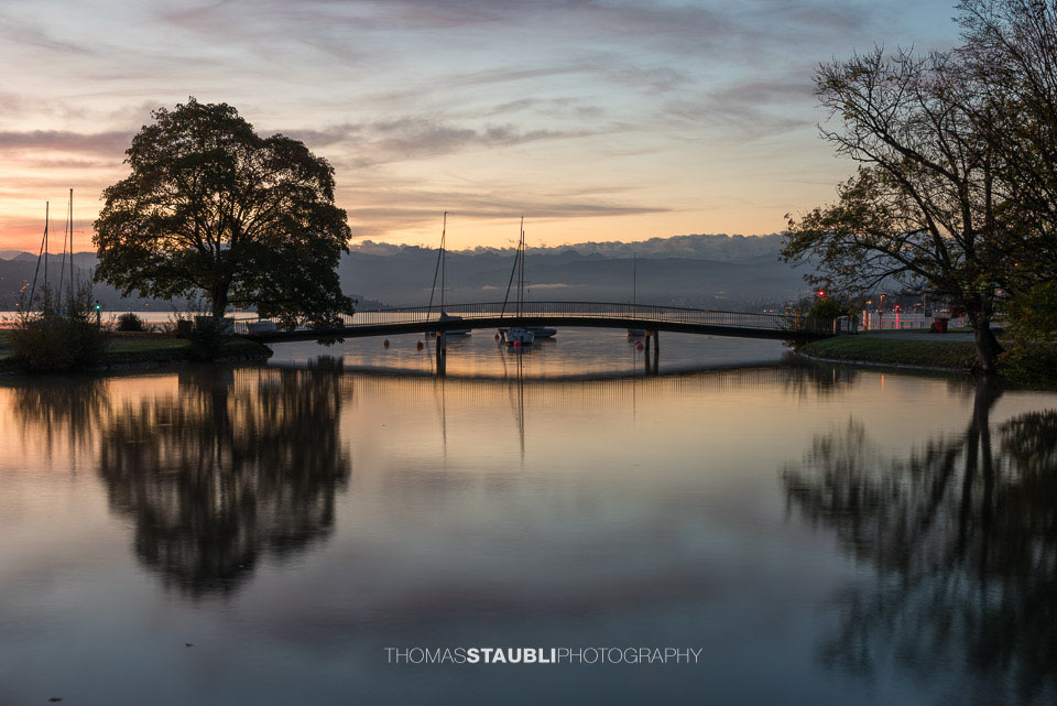 Morgenrot über der Saffa-Insel