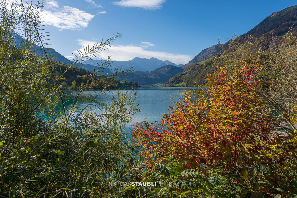 Blick von Kaiserstuhl auf den Lungernsee