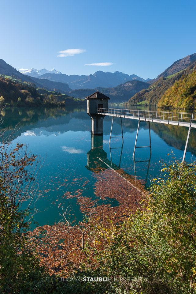 Blick von Kaiserstuhl auf den Lungernsee