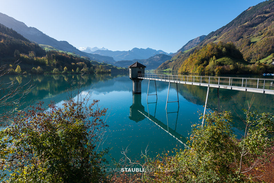 Blick von Kaiserstuhl auf den Lungernsee