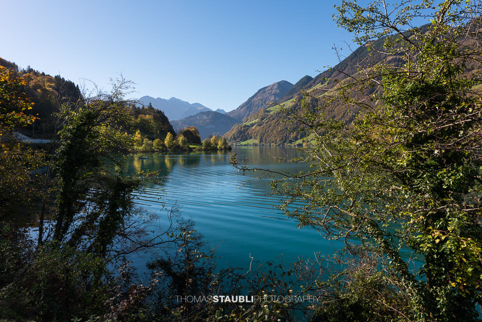 Blick von Kaiserstuhl auf den Lungernsee