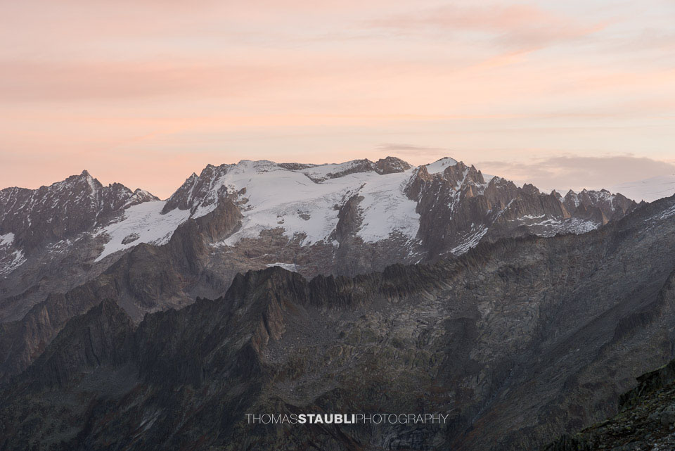 Blick zum Gärstengletscher