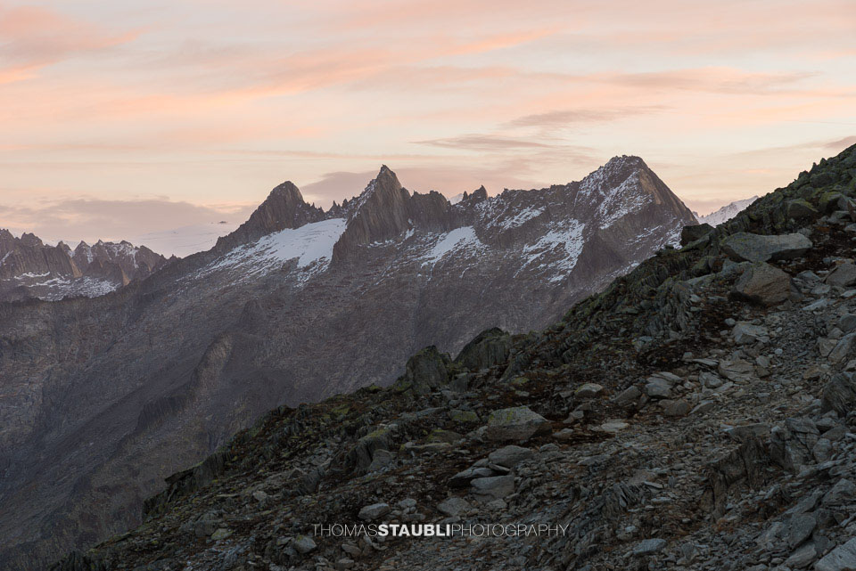 Blick zu den Gärsten-Hörner