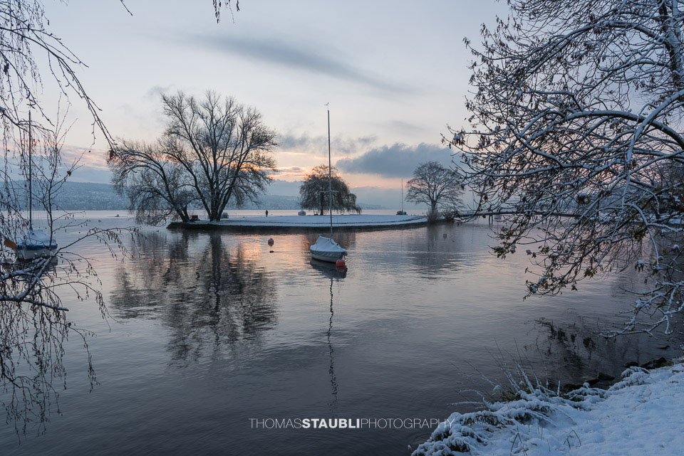 Winterimpressionen von der Saffa-Insel