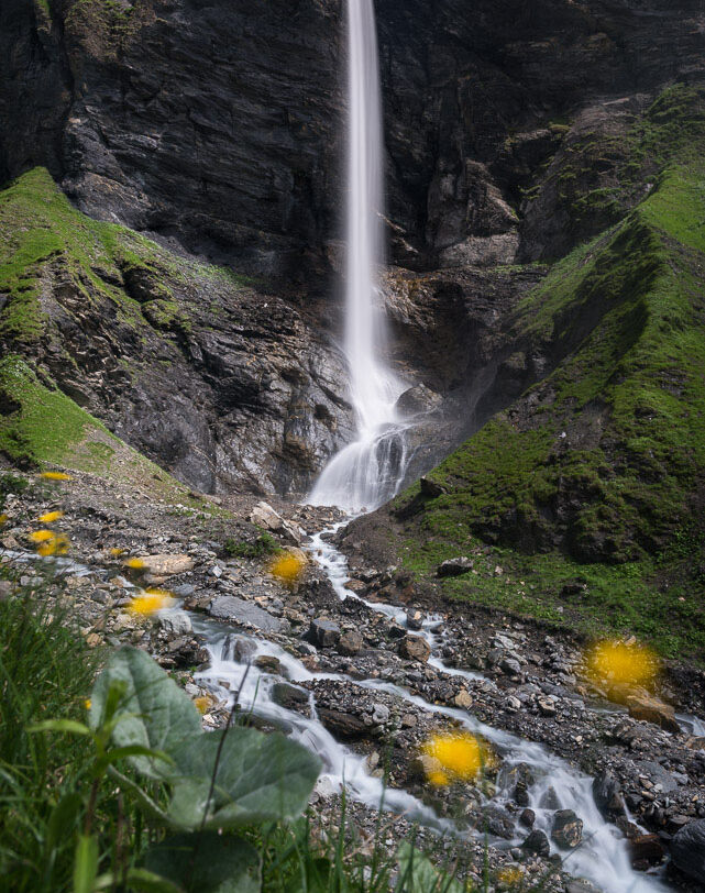 Wasserfall – Piltschinabachfall im Batöni