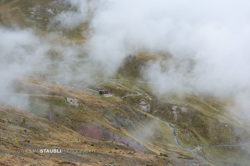 Nebel und Wolken auf dem Panoramaweg Davos
