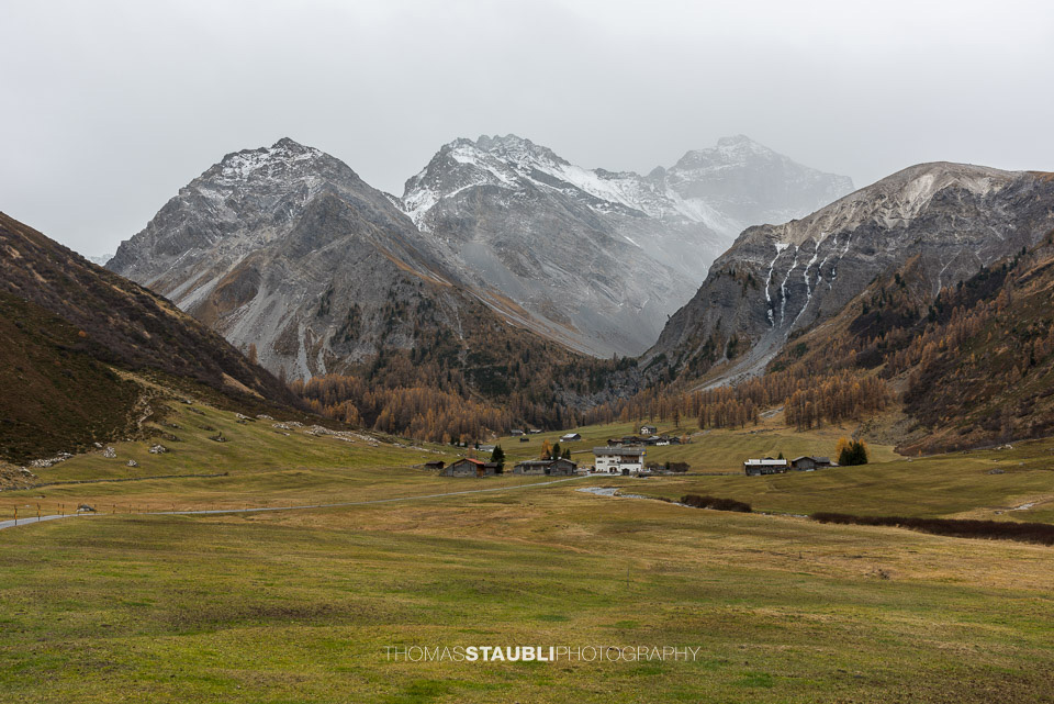 Sertig Sand im Spätherbst