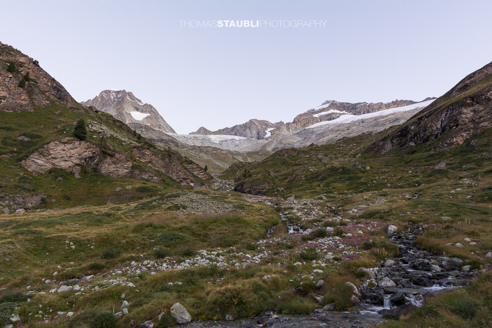 Triftgletscher und Rothorngletscher 2015